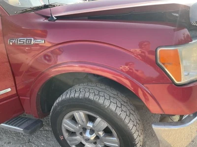 2009-2014 FORD F150 Fender Right Passenger RZ Red w/ Wheel Lip Molding    973664 — 第 1/4 张图片