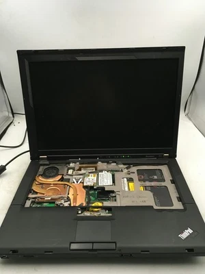 LENOVO THINKPAD T61 - FOR PARTS - INTEL CORE 2 DUO - 1GB RAM - READ DESC -BB - Image 1 of 4