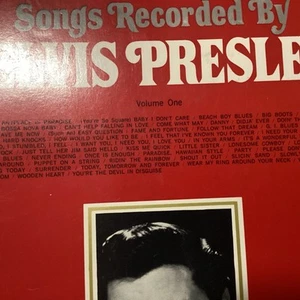 Songs Recorded By Elvis Priestly. Volume 1 - Picture 1 of 5
