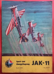 Modellbogen Kranich 6215 Junge Welt SPORT- und ÜBUNGSFLUGZEUG JAK-11  in 1:40 - Picture 1 of 6