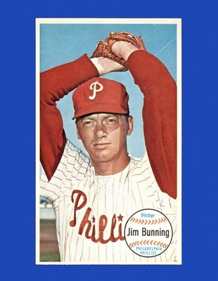 1964 Topps Giant Set-Break #10 Jim Bunning Sin precio base como nuevo *GMCARDS* Foto 1 de 2