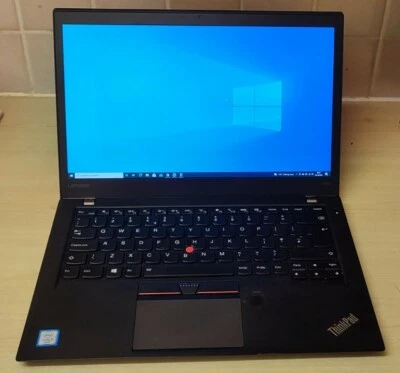 Computadora portátil Lenovo ThinkPad T460s i5 6200U 2,40 GHz 8 GB RAM 256 GB SSD Windows 10 WIFI Foto 1 de 4