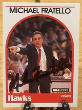 Mike Michael Fratello 1989-90 Authentic Signed On Card Autograph READ