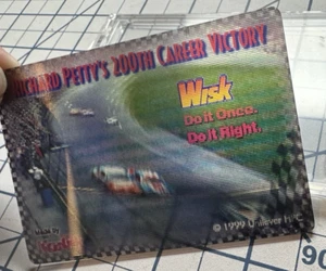 1999 Kodak Wisk Richard Petty 200th career Victory Action Motion Card holograph - Picture 1 of 3