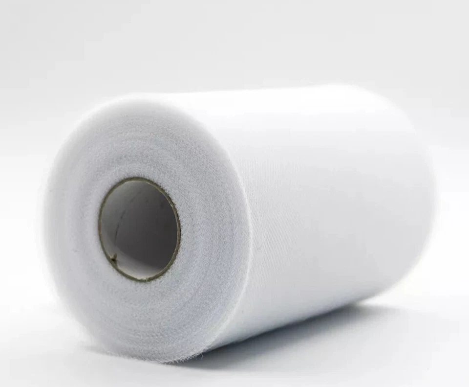 Rollo de tela tul blanco Foto 1 de 1