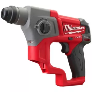 Milwaukee M12CH-0 12V FUEL Compacto SDS Rotativo Taladro Percutor Unidad Desnuda - Imagen 1 de 6