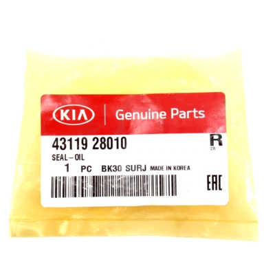 Sello de eje de salida de transmisión derecha genuino OEM Kia 43119 28070 Foto 1 de 4