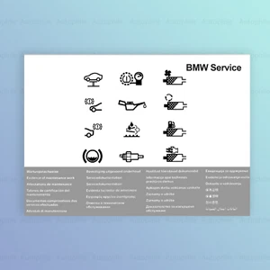 BMW SERVICE BOOK BRAND NEW FOR ALL PETROL AND DIESEL MODELS. 2000-2025 - Picture 1 of 4