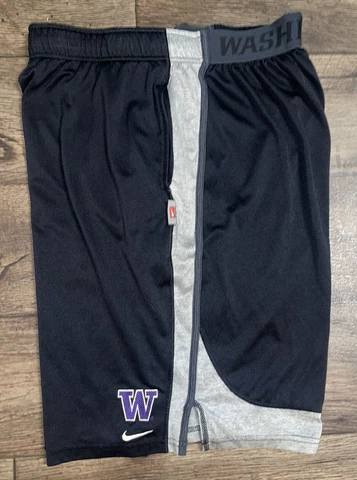 NIKE Dri-Fit Washington Huskies Shorts 🟣🟡 Cover