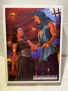 300PC Elias & Laia Jigsaw Puzzle - An Ember in the Ashes - Owlcrate Exclusive - Picture 1 of 11