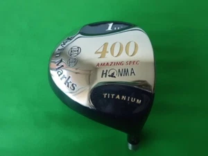 HONMA® Driver Head: TwinMarks 400 Amazing Spec Ti 11.0 /High C.O.R. - Picture 1 of 10