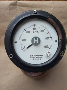 DR.E HORN R.P.M METER EA100.1 FL S25 DW - Picture 1 of 5