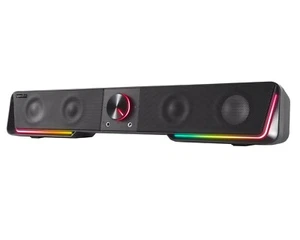 Speedlink Gravity RGB Soundbar Haut-Parleur 3,5mm USB Boxe Roue - Afbeelding 1 van 6
