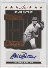 2012 Leaf Legends of Sport We Are the Champions Bronze Bruce Sutter Auto HOF