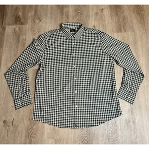 UNTUCKit Stuhlmuller Shirt Men's 2XL Green Check L/S Button Up Polyester - Picture 1 of 8