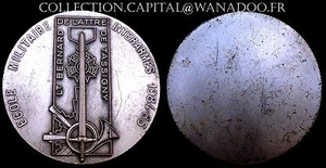 Médaille Ecole Militaire Interarmés 1984-85 - Bild 1 von 1