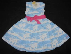 NWT Little Joule Summer Croquet Blue White Girl's Beach Dress Stunning 7 Yrs. - Picture 1 of 1