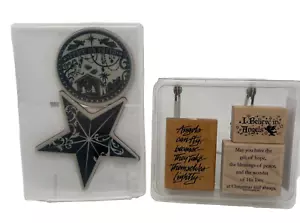 Stampin' Up! Meravigliose Benedizioni e Stella di Natale più 3 francobolli in legno marca mista - Foto 1 di 9