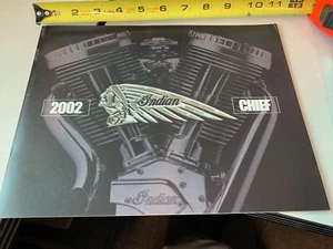 2002 GILROY INDIAN CHIEF DELIXE ROADMASTER DEALER SALES BROCHURE P/N: 98-080 100 - Picture 1 of 5