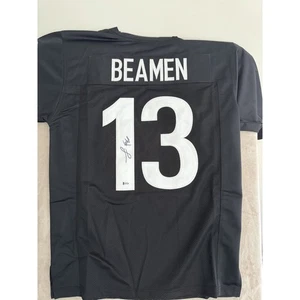 JAMIE FOXX Signed Auto Jersey Any Given Sunday WILIIE BEAMEN Beckett BAS COA - Picture 1 of 3