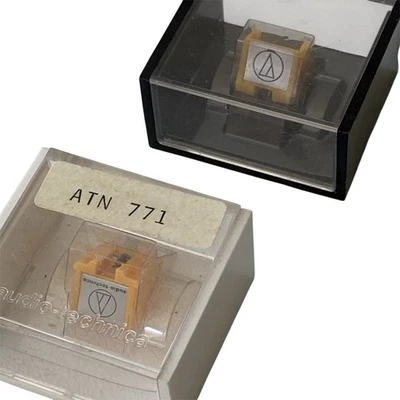LOTE DE 2 REPUESTOS AUDIO TECHNICA VINTAGE STYLUS ATN 771 Y OTROS Foto 1 de 3
