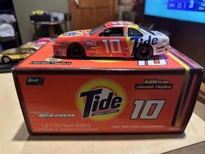Винтажный NASCAR NO10 Рики Радд 1999 Tide Ford Taurus Revell 1:24 - Изображение 1 из 2