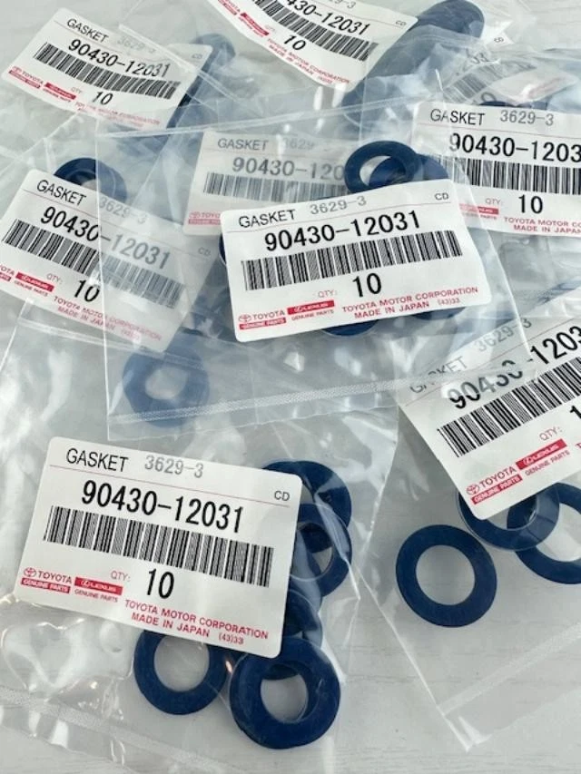 Set of 20 Genuine Toyota Lexus 12mm Oil Drain Plug Washer Gasket 90430-12031