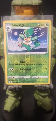 Simisage Reverse Holo Uncommon SWSH08: Fusion Strike 008/264 NM - Image 1 of 2