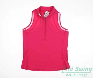 Neu Lucky In Love ärmelloses Damen-Polo Medium M pink UVP 75 $ - Bild 1 von 3