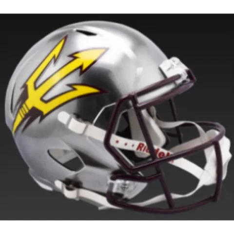 Arizona State Sun Devils NCAA Mini Speed Football Helmet FLASH - NCAA Cover
