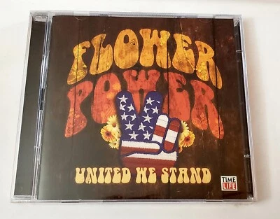 Flower Power - United We Stand CD 2008 Time Life Music Various Artist, Rare New - Image 1 of 2