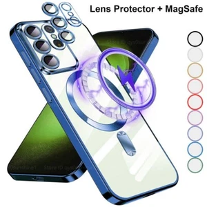 Funda magnética para Samsung Galaxy S23 S22 Ultra S21 Plus a prueba de golpes Magsafe - Imagen 1 de 19