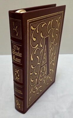 The Scarlet Letter Nathaniel Hawthorne, Easton Press Leather Collectors Ed. 100 - Image 1 of 4