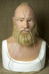 Máscara de silicona ""Viking Björn"" máscaras de Halloween Halloween Realista, Hecha a mano - Imagen 1 de 6