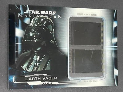 2019 Topps Star Wars Masterwork - Film Cel Relic - Darth Vader - #FC-DV6 - 1/1 - Image 1 of 4