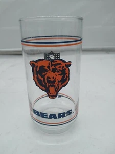 Vintage 80er Chicago Bears NFL Trinkgläser Tasse Mobil - Bild 1 von 2