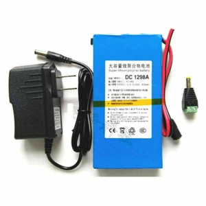 NEW DC 12V 9800mAh Rechargeable Portable Li-ion Battery Pack DC 1298A For CCTV - Bild 1 von 5