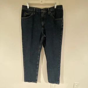 LEE Jeans Mens 36x30 Regular Fit Blue Denim 100% Cotton - Picture 1 of 4