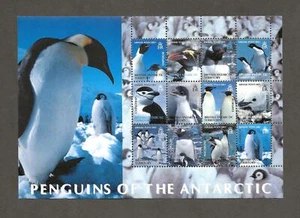 British Antarctic Penguins souvenir sheet mint never hinged,   Catalog $30 [866 - Bild 1 von 1