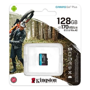 Kingston Canvas Go Plus 64GB 128GB 256GB Micro SD Card Extreme Pro 170MB/s - Picture 1 of 4