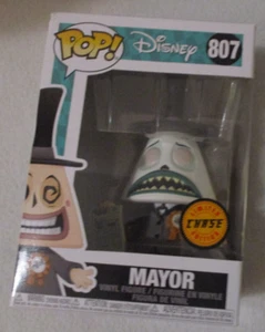 Funko POP! Disney Nightmare Before Christmas Mayor #807 Chase Vinyl Figure NIB - Picture 1 of 7