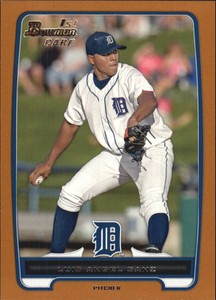 2012 (TIGERS) Bowman Prospects Orange #BP108B Luis Angel Sanz/250