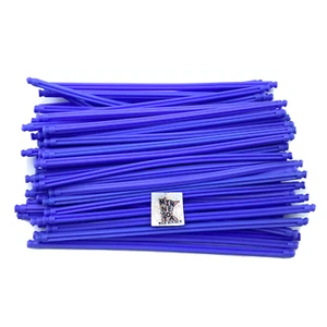 40 Knex helllila flexible Stäbe 7-1/2" - 190 mm Standard selten Flexi K'nex Teil - Bild 1 von 3