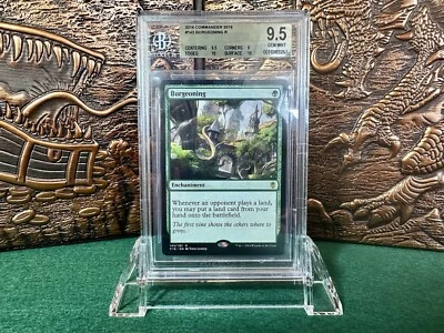 Burgeoning - MTG - Commander 2016 - GEM Mint. BGS 9.5 with two 10’s. POP 1. - Image 1 of 4