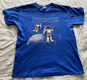 T-Shirt Primus Astronauts Outer Space Moon kosmisch Medium Les Claypool Y2K - Bild 1 von 8