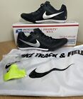 Nike Zoom Rival Multi DC8749-001 Black/Silver Running/Track Cleats Men's Size 10