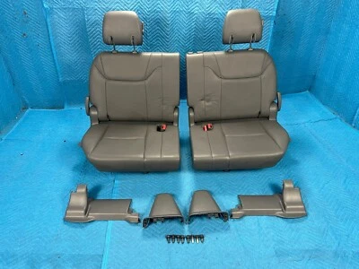Lexus LX570 3rd Row Seat Complete w/ Motors & Covers Gray:LJ11 2008 2009 OEM - Image 1 of 4
