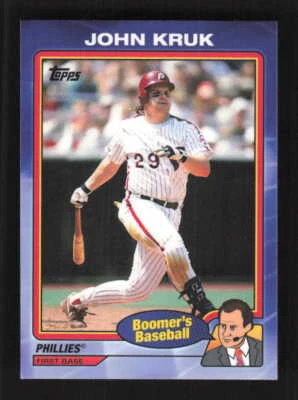 John Kruk 2024 Topps x Chris Berman: Boomer's Baseball #30 - Image 1 of 2