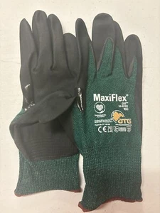 MaxiFlex 34-8743 Large Nitrile Coated ANSI A2 Cut Resistant Work Gloves 12 Pair - Picture 1 of 1