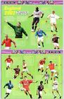 England 2002 - On The Ball #22 Football Magic 1998-9 Fact File Fold Out Page